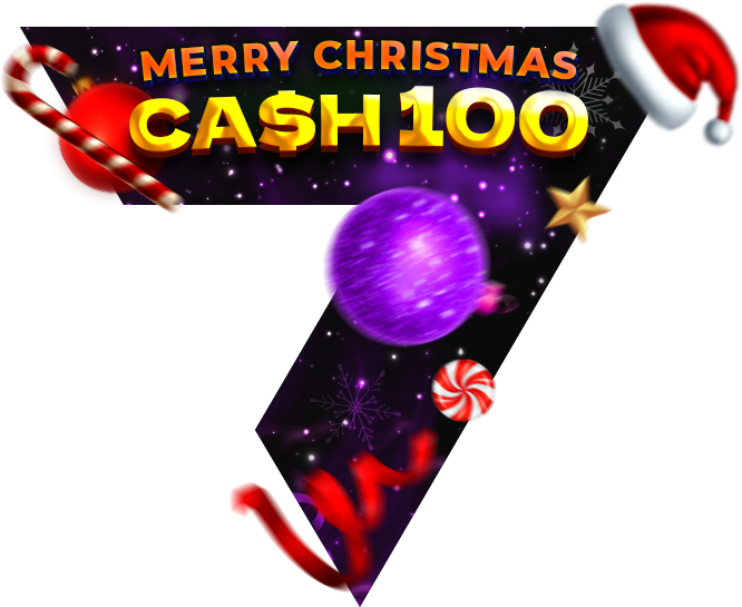 Cash 100 Merry Christmas